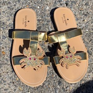 Kate spade crab sandals